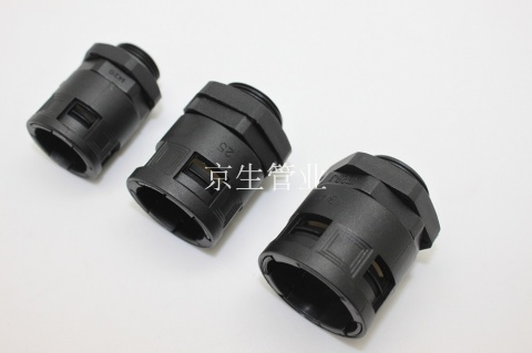 JF32J软管接头 塑料软管接头 波纹管快速接头